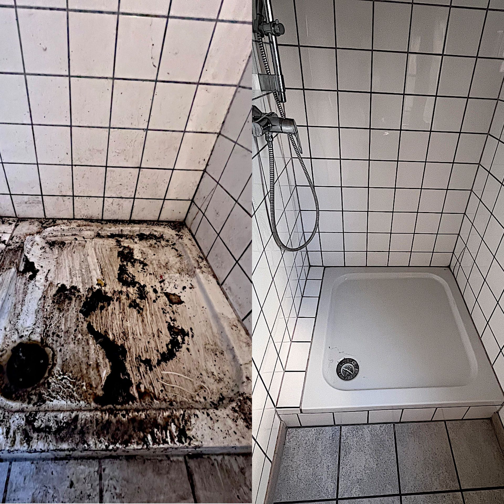 Tiefenreinigung Dusche